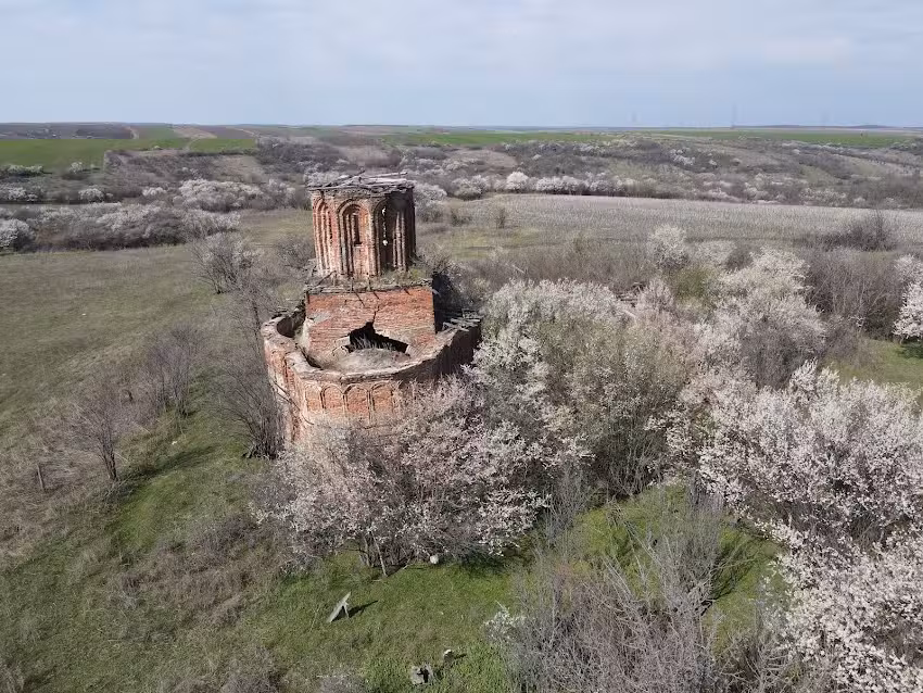 Biserica Crucile &ndash; Ruine | sat Gruița, Dolj