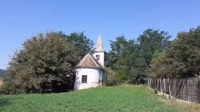 Den rum&aelig;nske ortodokse sognekirke i Benesti
