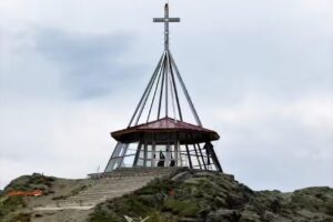 Ice church Balea Lake