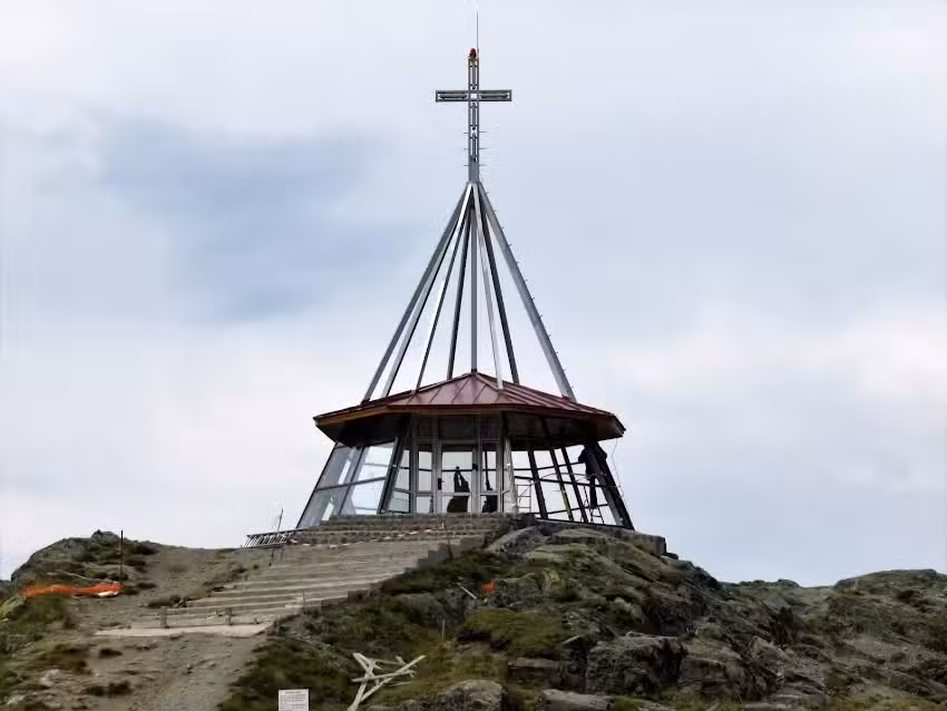 Ice church Balea Lake